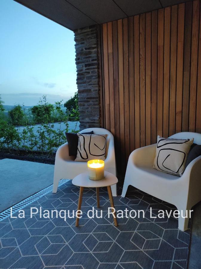 La Planque Du Raton Laveur Aparthotel Lierneux ภายนอก รูปภาพ