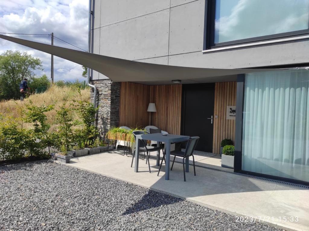 La Planque Du Raton Laveur Aparthotel Lierneux ภายนอก รูปภาพ